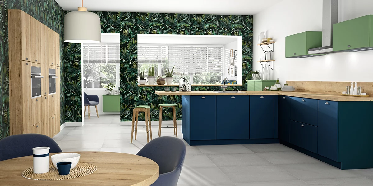 SENSE-PANNEAU-LAQUE-BLEU-INDIGO-MAT-CROMALINE-MELAMINE-CHENE-HALIFAX-MELAMINE-VERT-AMAZONIE-pages-54-55 copie 2